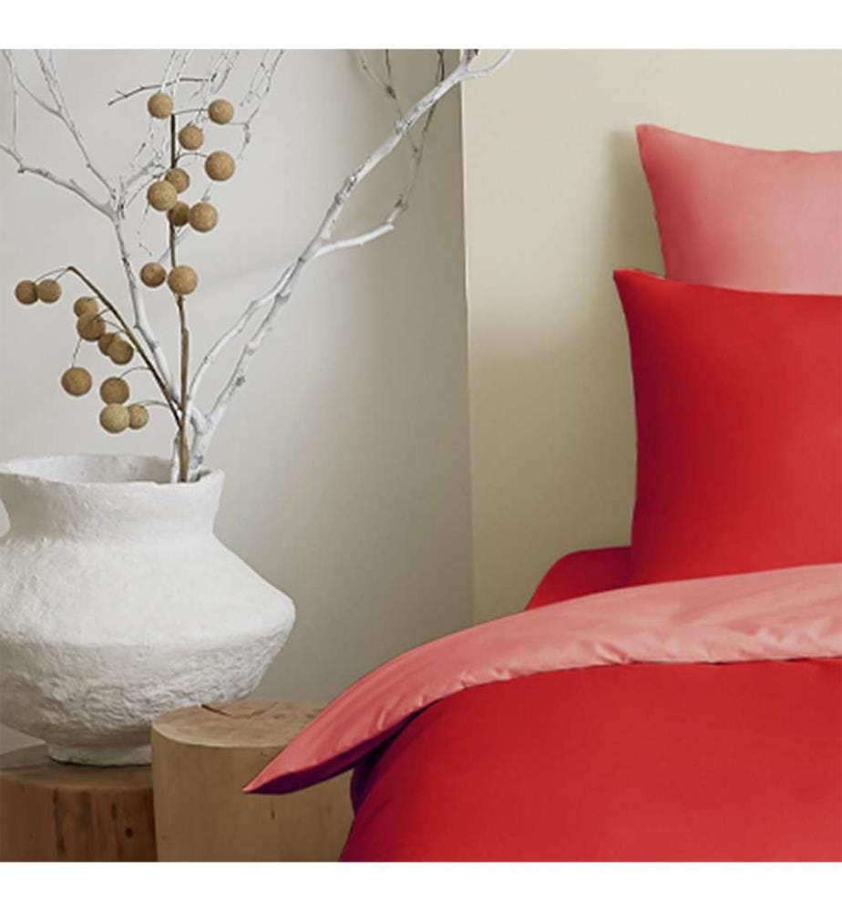 Pack Complet Housse de couette Bicolore 140 x 200 cm & Drap housse 90 x 190 cm - 57 Fils