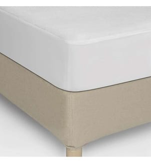 Protège Matelas forme Housse - Imperméable - Absorbant - Anti acariens 180 x 200 cm - Blanc