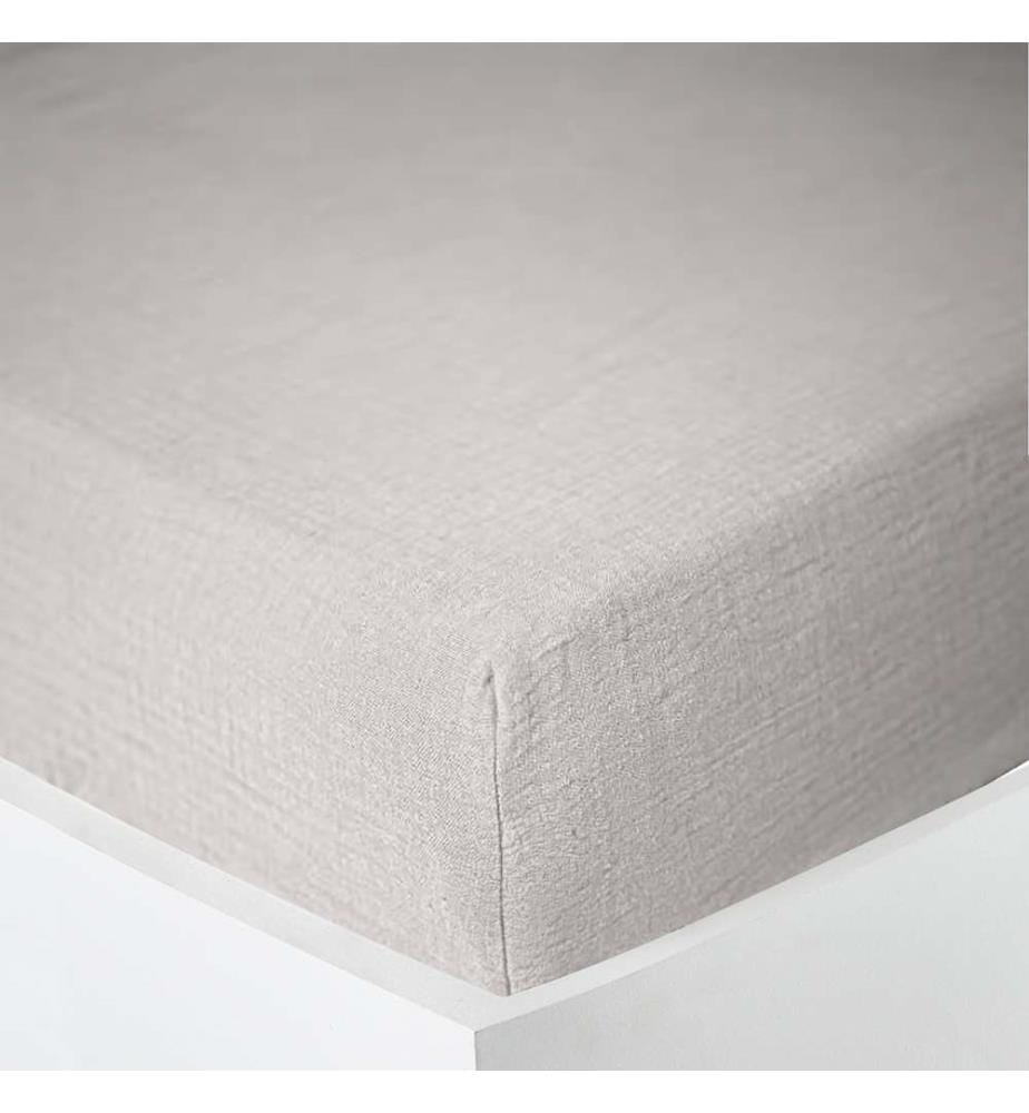 Spannbettlaken 90 x 190 cm - Perle