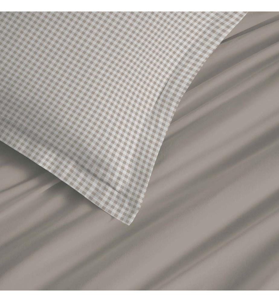4 Piece Sheet Set for Bed 160 x 200 cm - Gabrielle Naturel