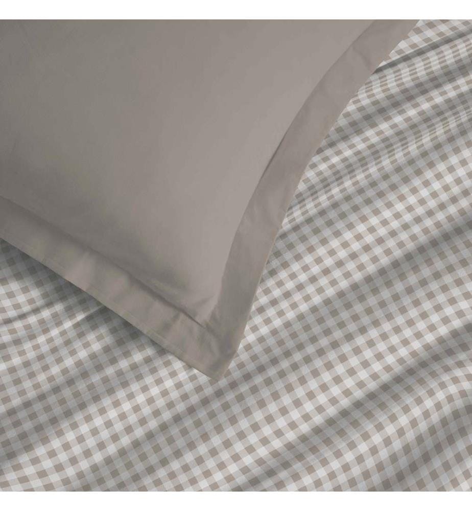 4 Piece Sheet Set for Bed 160 x 200 cm - Gabrielle Naturel