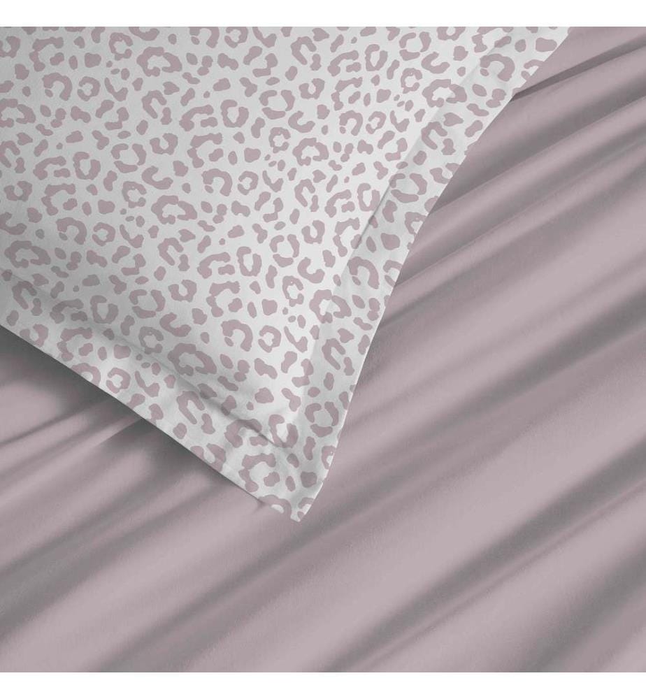 4 Piece Sheet Set for bed 140 x 190 cm - Diana Blush