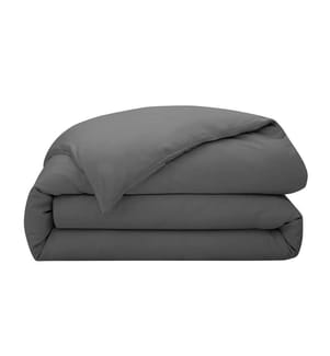 Bettdeckenbezug 260 x 240 Prestige Satin aus Baumwolle - Graphit