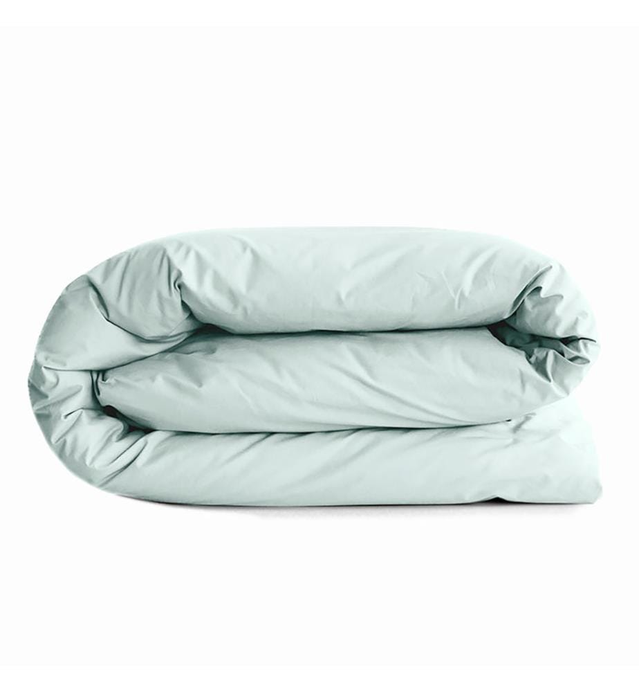Housse de couette 100% Coton 260 x 240 cm Menthe