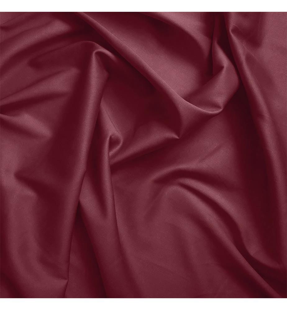 Housse de couette 100% Coton 260 x 240 cm Grenat