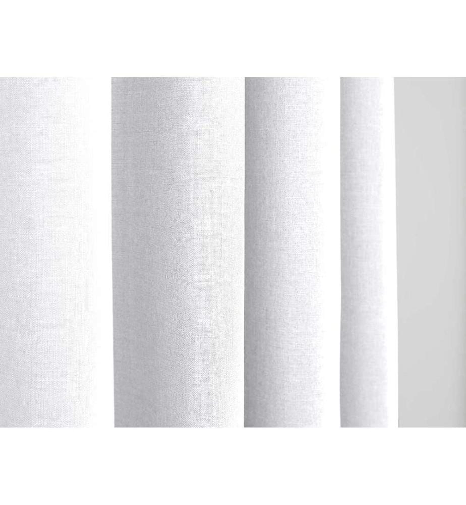 Paire de Rideaux à oeillets 140 x 260 cm - Neige