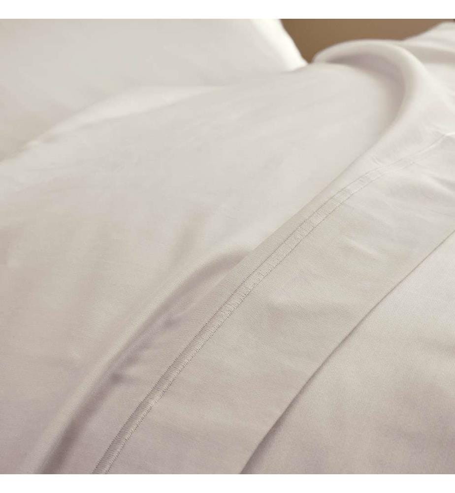 Drap Plat 270 x 300 Prestige Satin de Coton - Sable