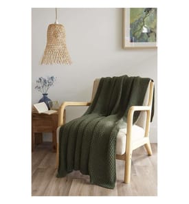 Throw 125 x 150 cm Olympia - Khaki