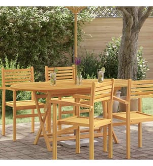 Table pliable de jardin 160x85x75 cm Bois d'eucalyptus massif