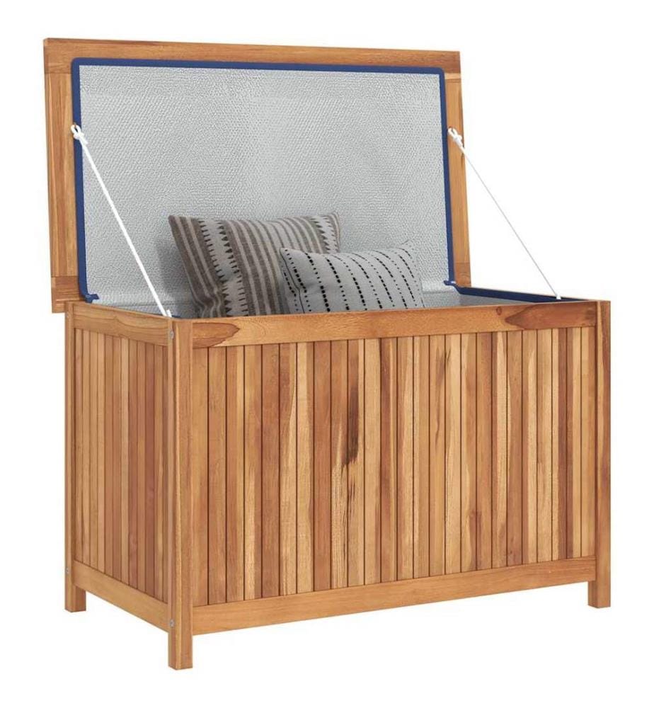 Gartenbox 90x50x58 cm Massivholz Teak