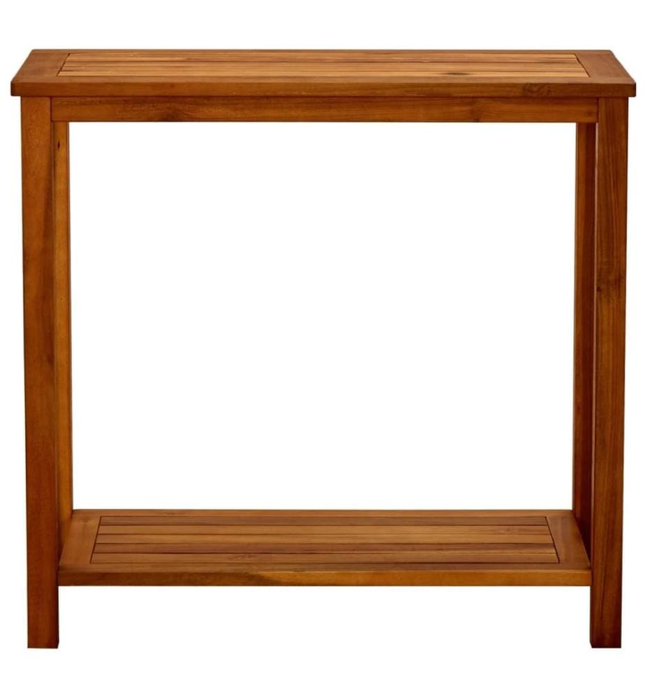 Table console de jardin 80x35x75 cm Bois d'acacia solide