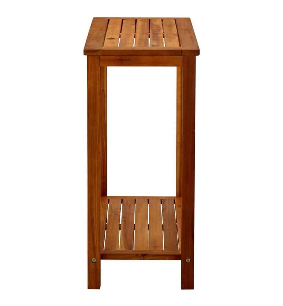 Table console de jardin 80x35x75 cm Bois d'acacia solide