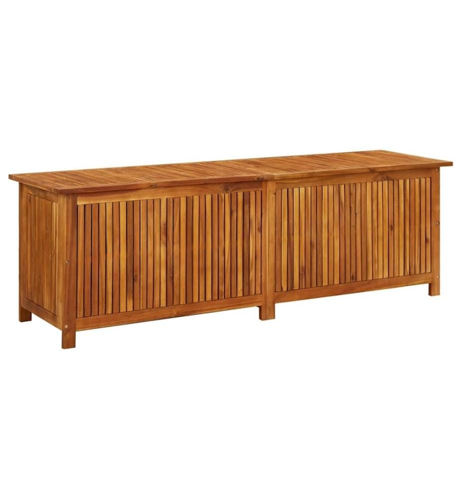 Garten-Aufbewahrungsbox 175x50x58 cm Massivholz Akazie