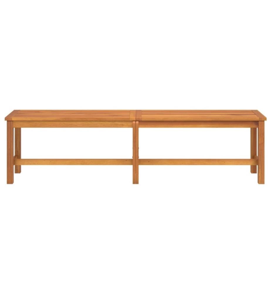 Banc de jardin 180x35x45 cm bois massif d'acacia