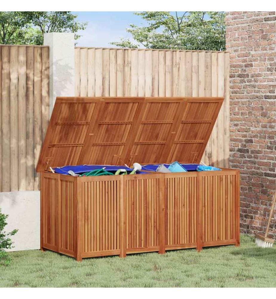Gartenbox 200x80x75 cm Massivholz Akazie