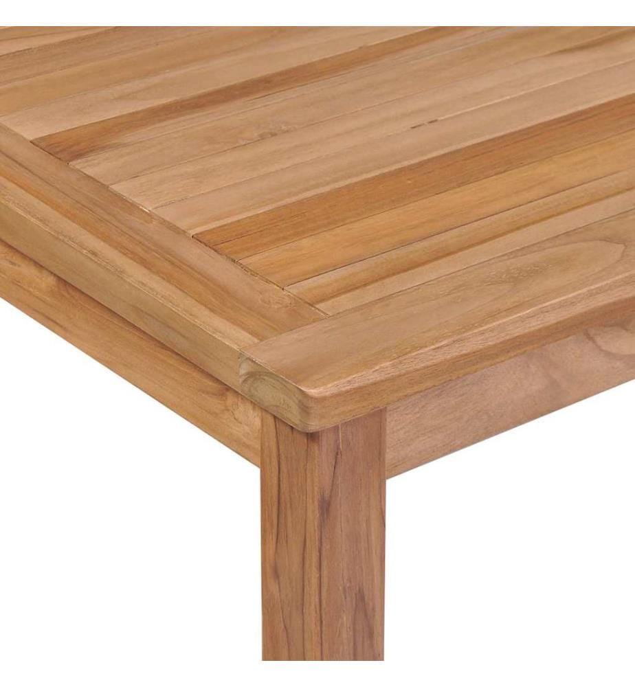 Table de jardin 200x100x77 cm Bois de teck solide