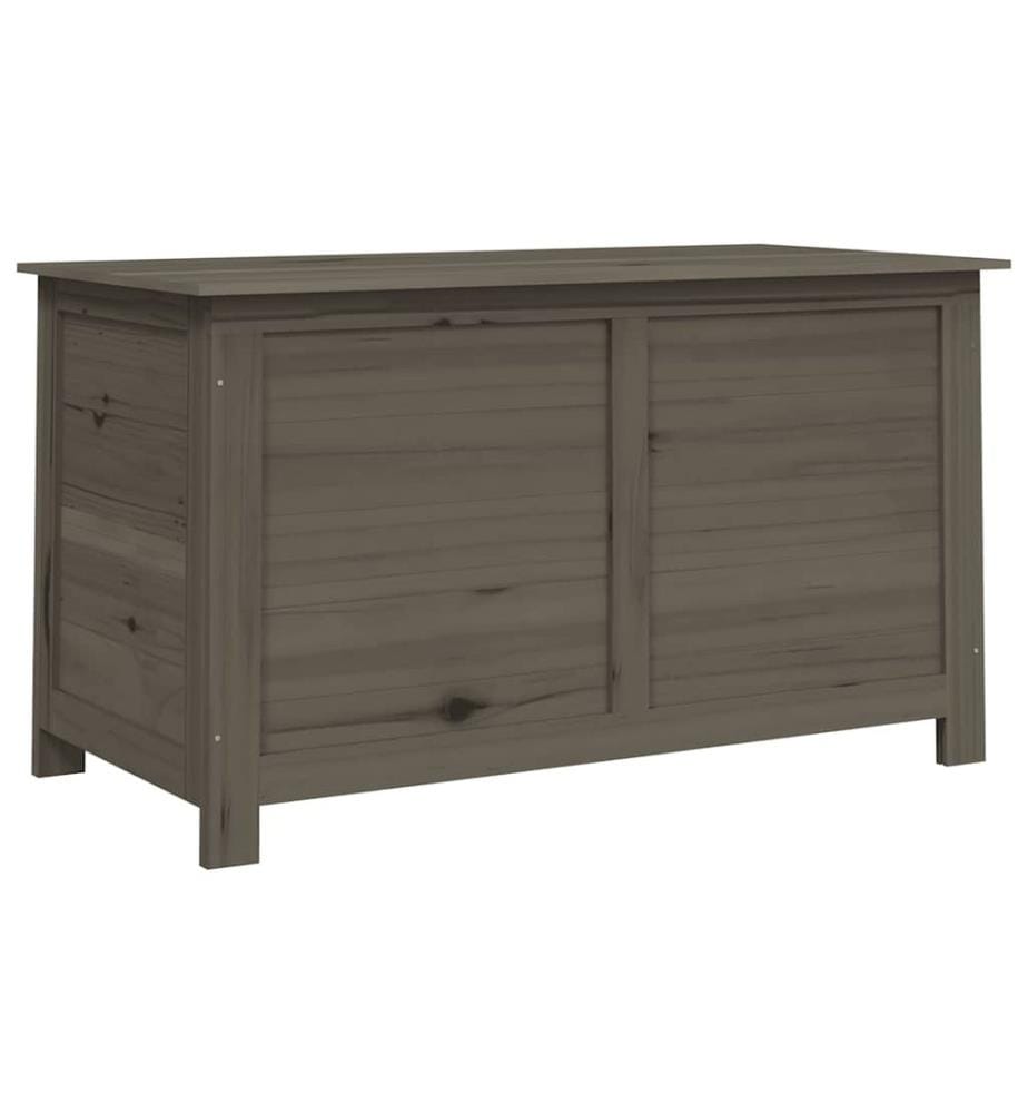Outdoor-Kissenbox Anthrazit 100x50x56 cm Massivholz Tanne