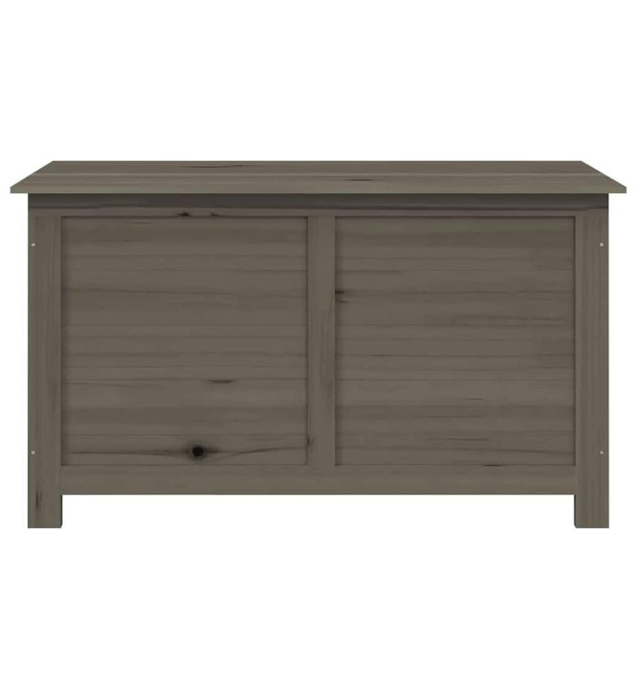 Boîte à coussins d'extérieur Marron 100x50x56 cm Sapin massif