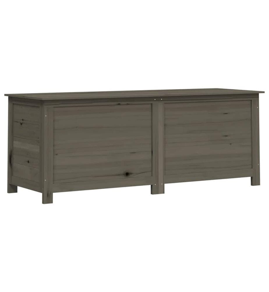 Scatola per cuscini da esterno Antracite 150x50x56 cm Abete massiccio