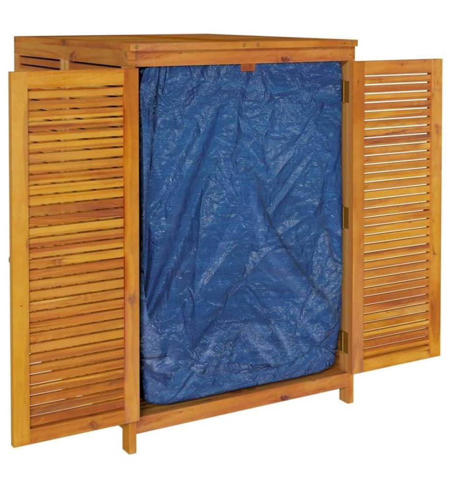 Gartenbox 280x87x104 cm Massivholz Akazie
