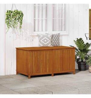 Boîte de rangement de jardin 150x80x75 cm Bois d'acacia solide