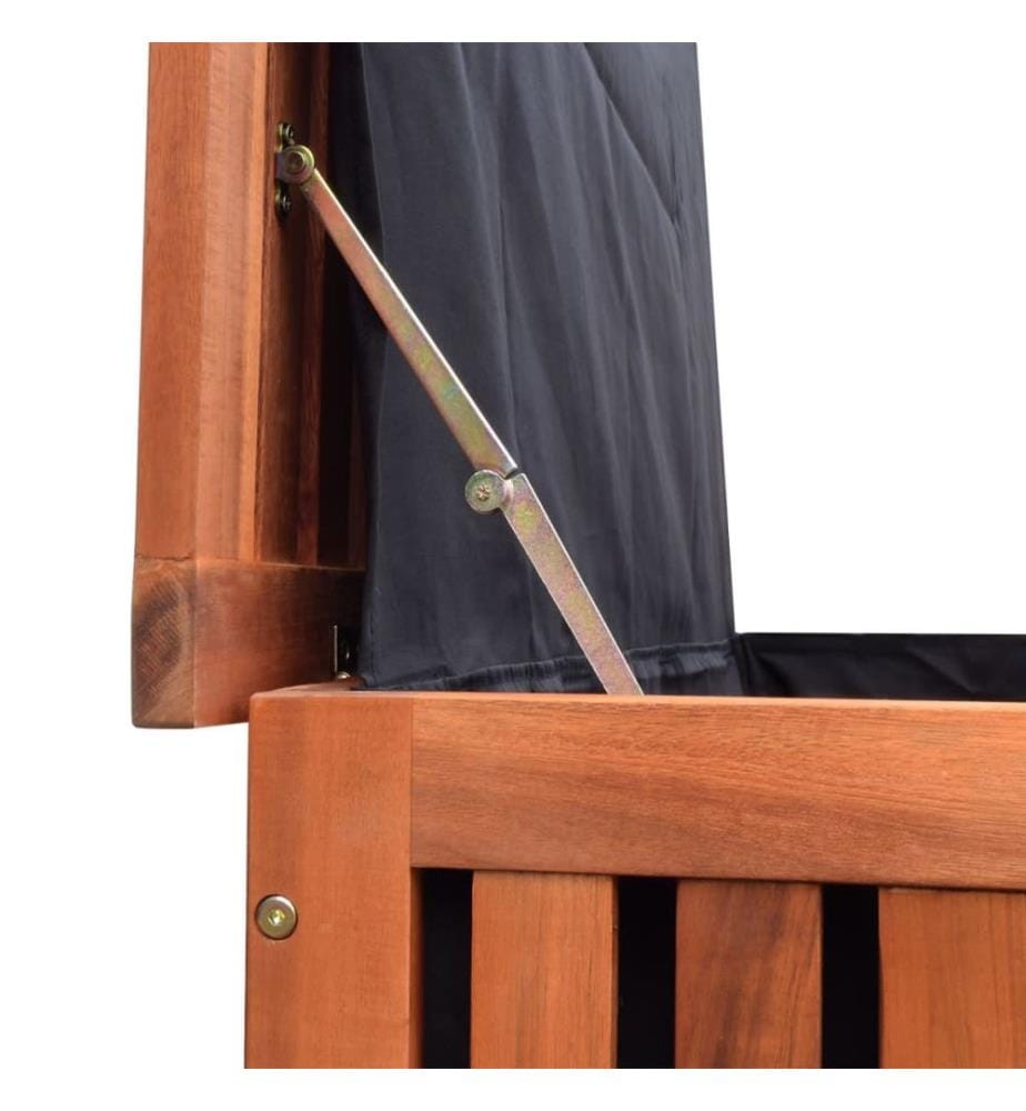 Garten-Aufbewahrungsbox 118x52x58 cm Holz