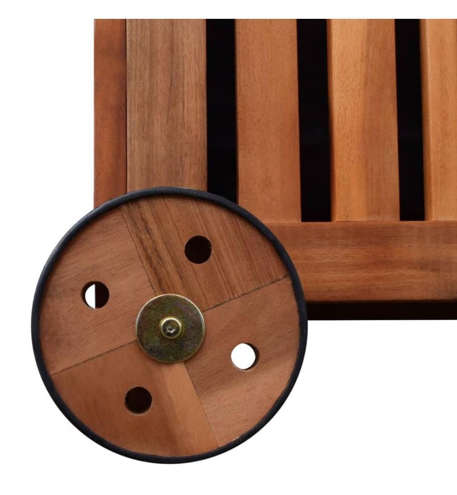 Garten-Aufbewahrungsbox 118x52x58 cm Holz