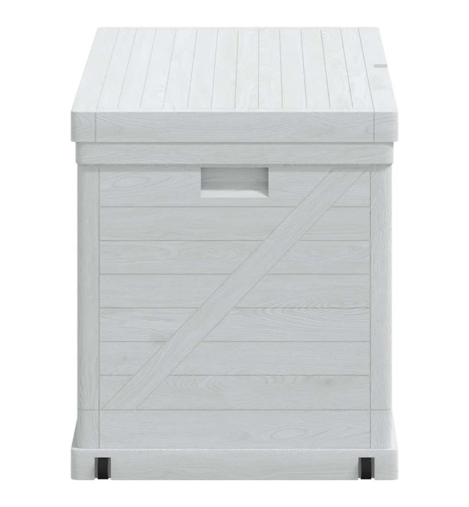 Garten-Aufbewahrungsbox 420 L Hellgrau