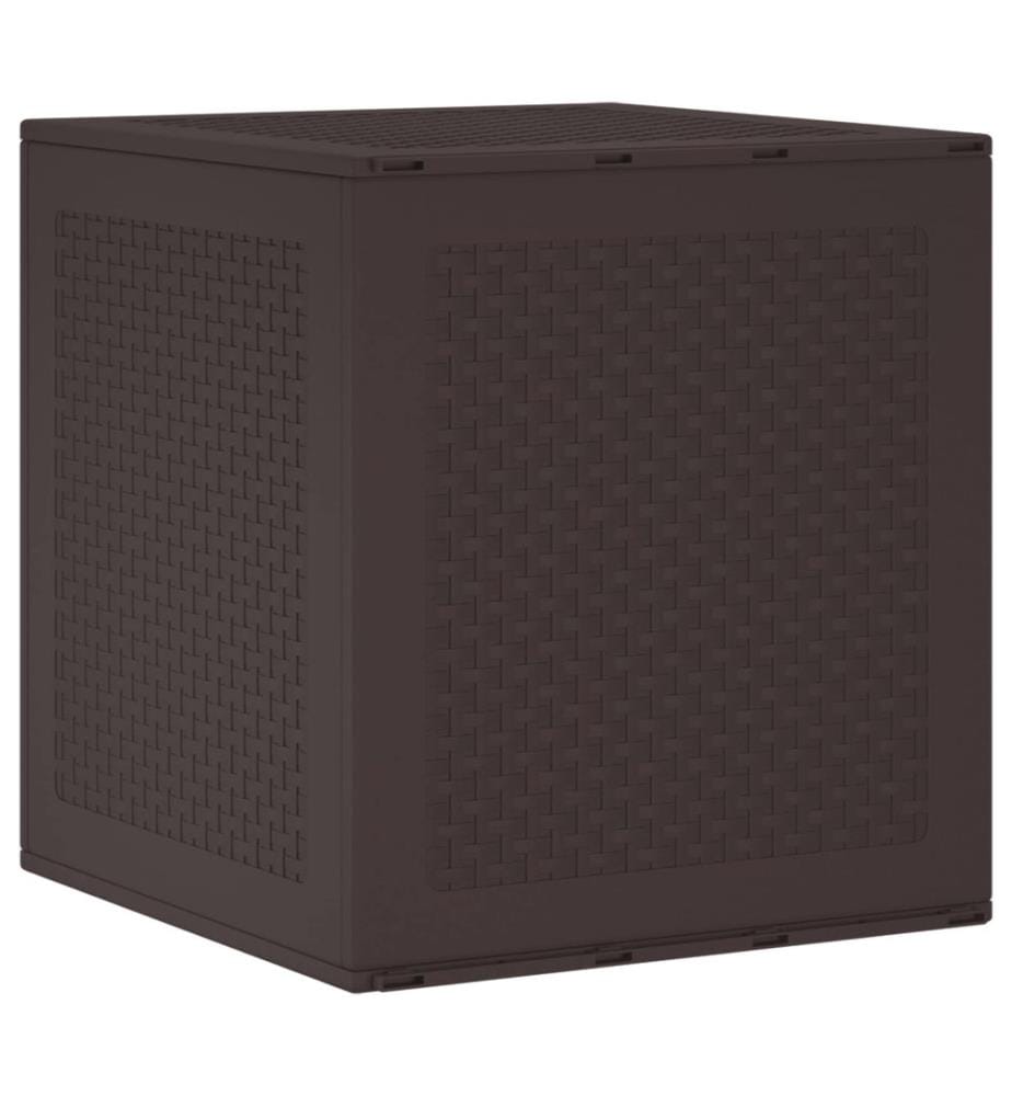 Boîte de rangement Marron 55 x 53 x 57 cm Polypropylène