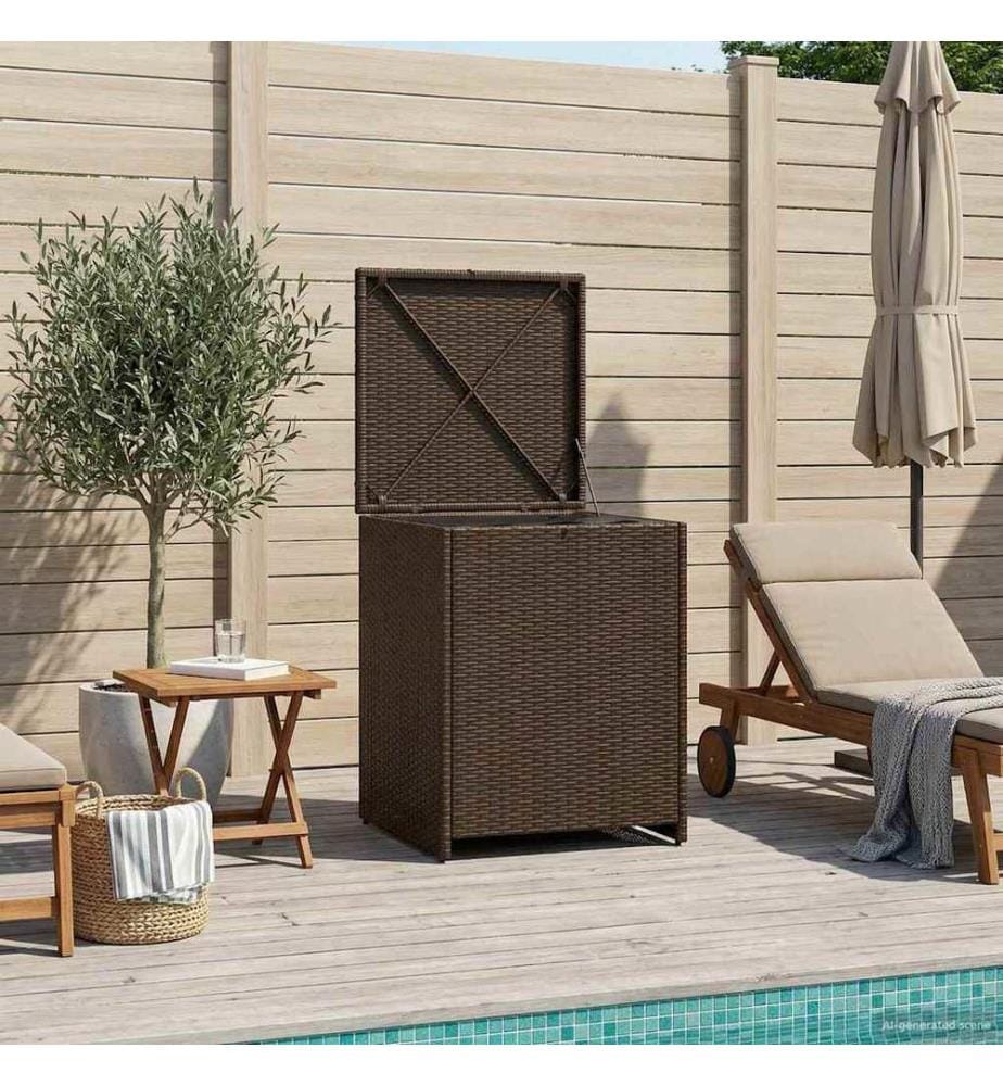 vidaXL Kissenbox 55 x 55 x 69 cm Stahl