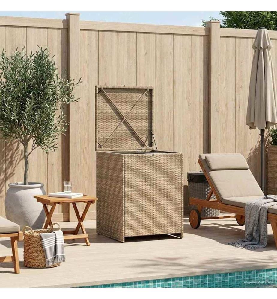 vidaXL Kissenbox 55 x 55 x 69 cm Stahl