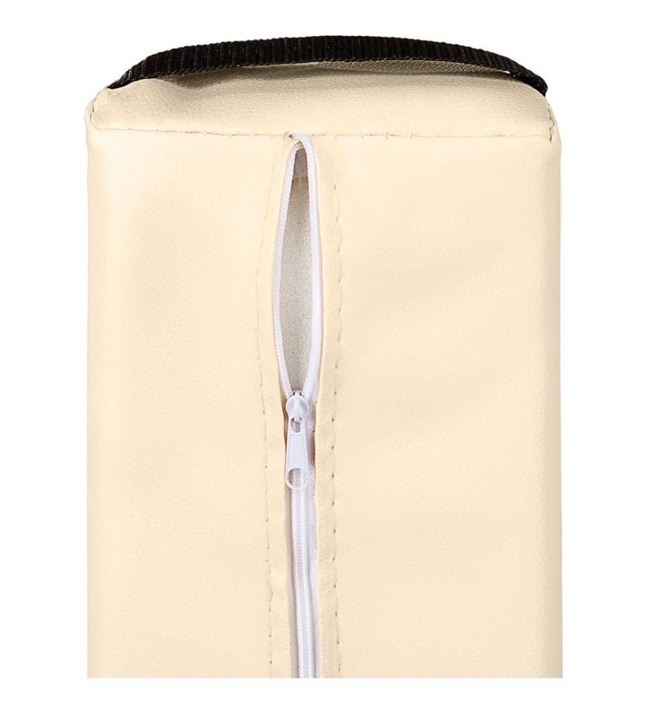 Coussin de massage demi-cylindrique - beige