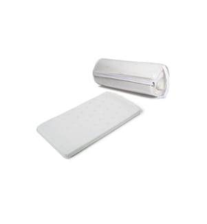 ZEWI bébé-jou Matelas de voyage avec protection anti-acariens blanc