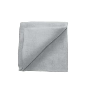 ZEWI bébé-jou Serviette en gaze taille grise 60x60 cm