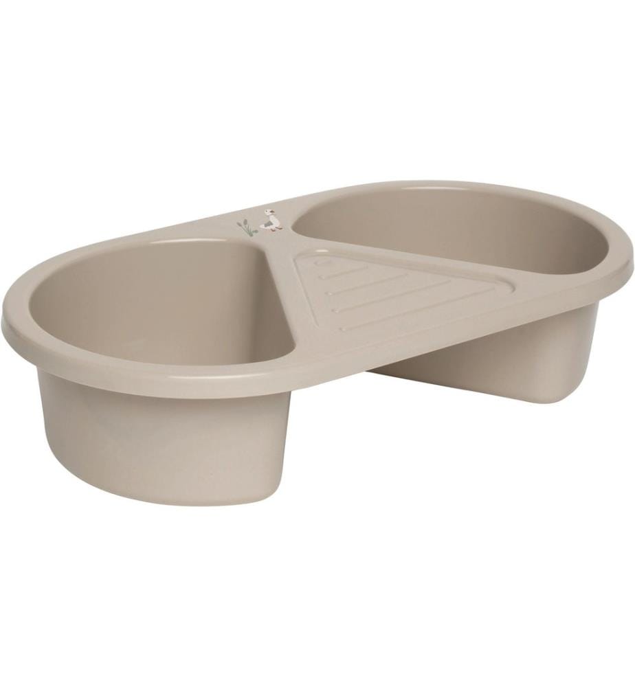 ZEWI bébé-jou Kinder-Waschbecken Soft Spring 2-geteilt Beige