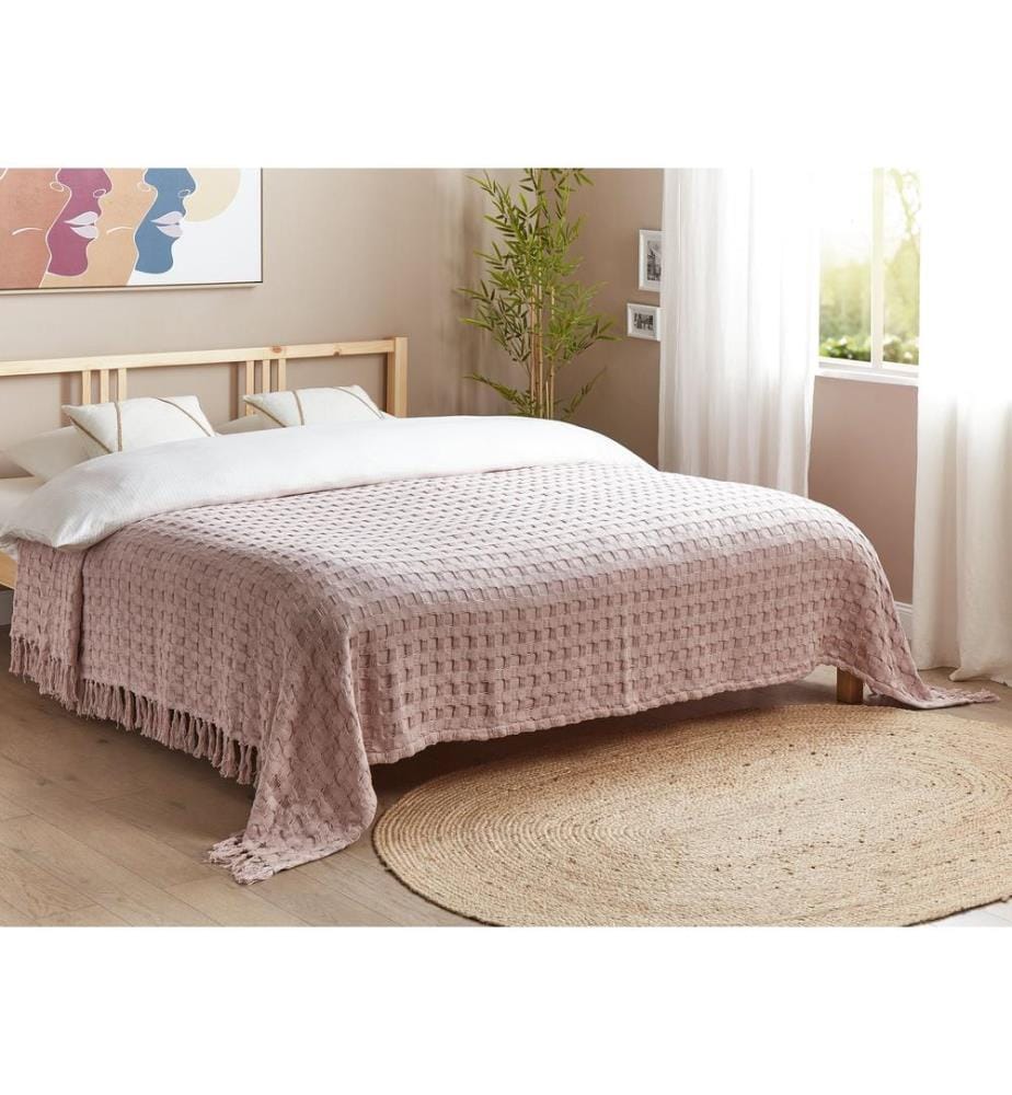 Piumone BERE Cotone 220 x 240 cm Rosa pastello