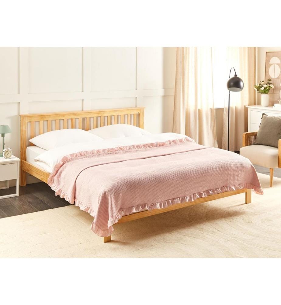Piumone HATTON Cotone 200 x 220 cm Rosa pastello