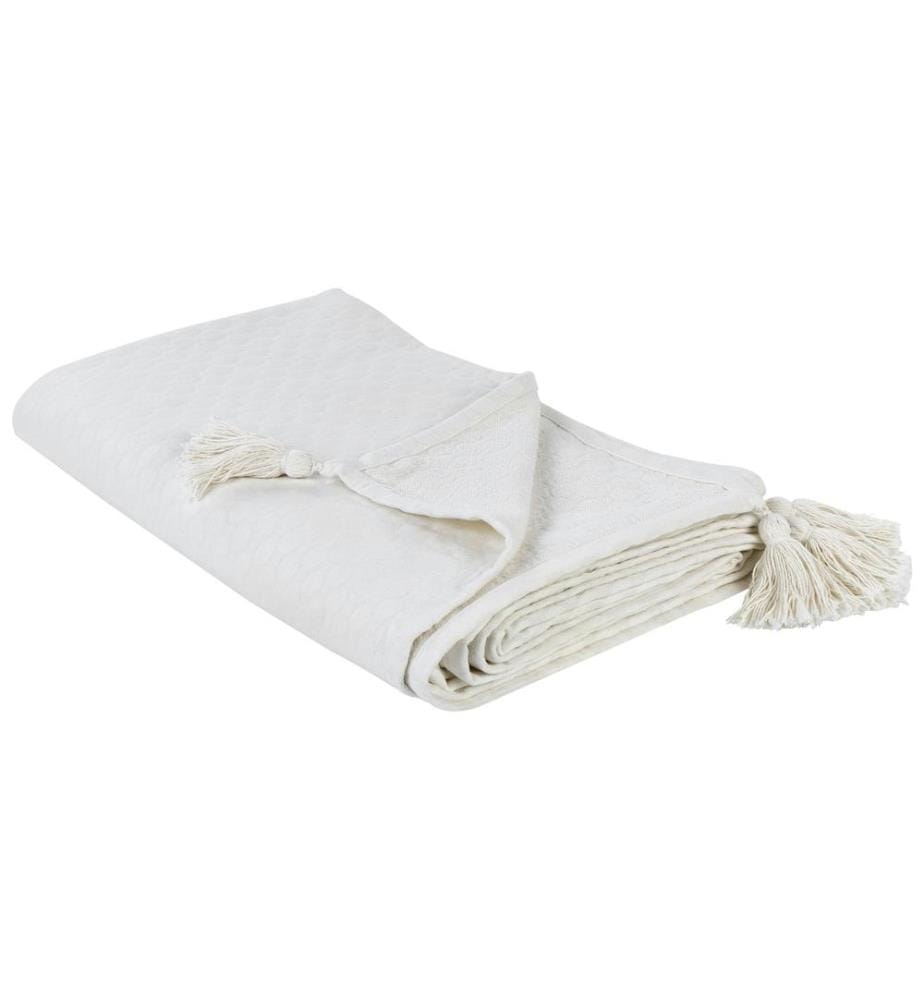 Piumone LINDULA Cotone 200 x 220 cm Bianco sporco