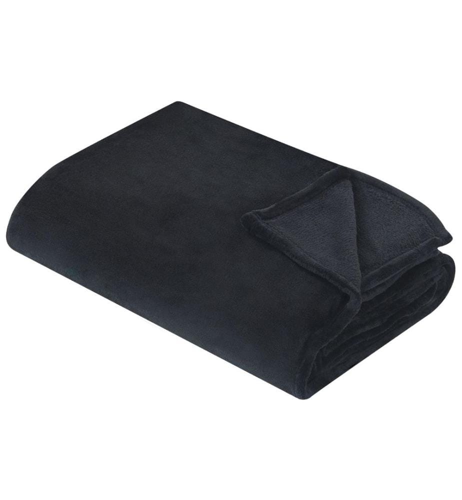 Coperta BAYBURT 150 x 200 cm Nero