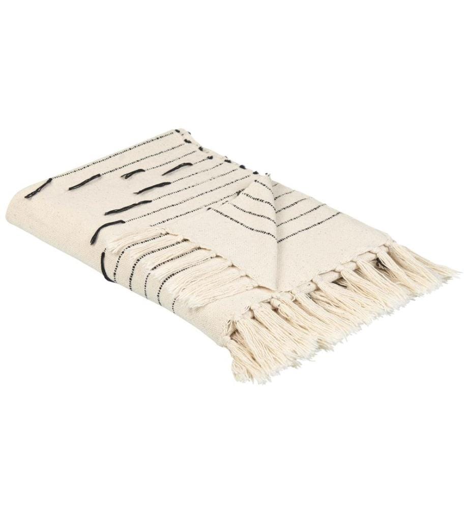 Coperta ULUYOL Cotone 130 x 170 cm Beige