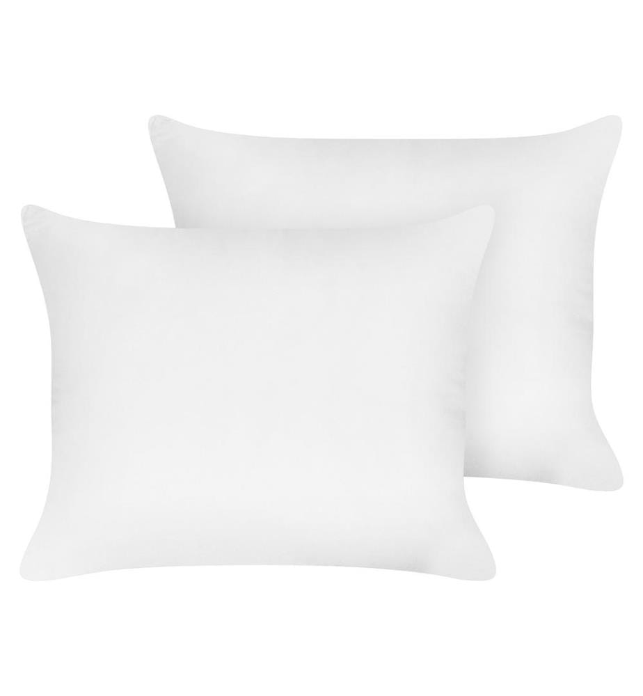 Set di 2 cuscini da letto TRIGLAV Alto Poliestere 50 x 60 cm Bianco