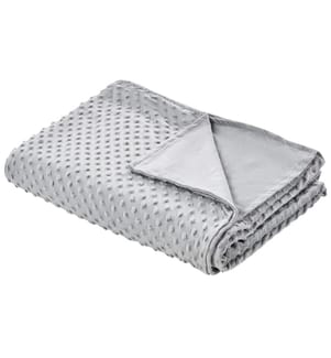 Fodera per coperta ponderata 1000 CALLISTO 135 x 200 cm Grigio chiaro