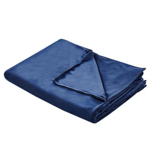 Fodera per coperta ponderata 1000 RHEA 135 x 200 cm Blu marino