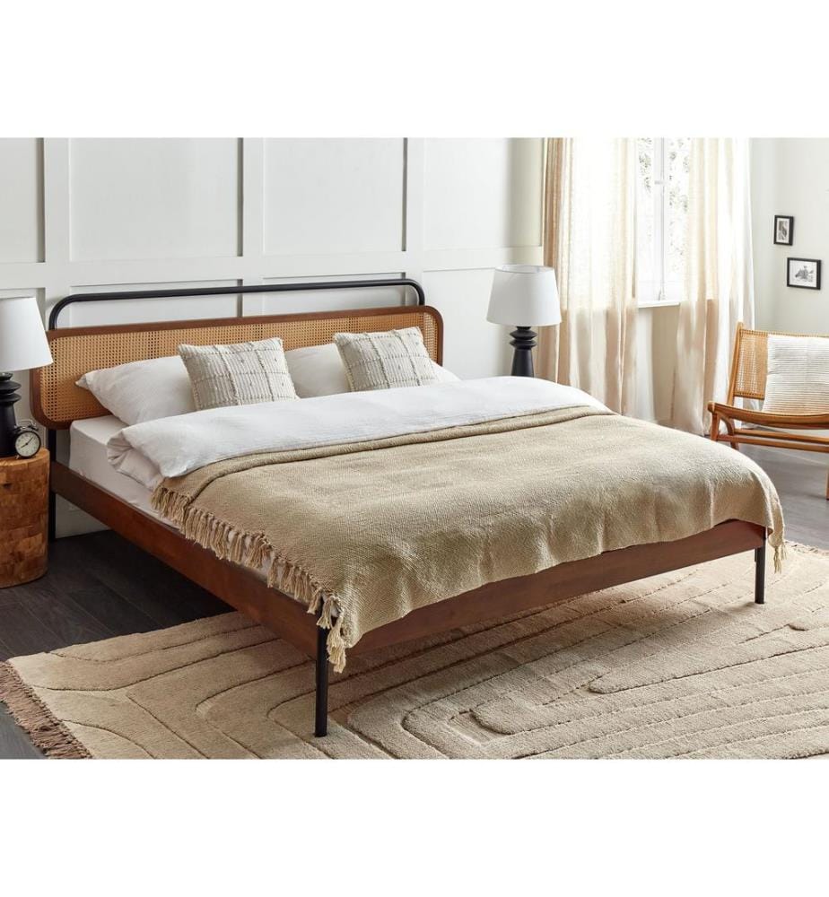 Coperta CHAOHANI Tessuto 150 x 200 cm Beige
