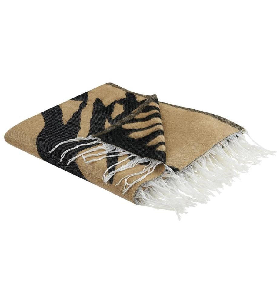 Coperta KUDIYA 130 x 170 cm Beige