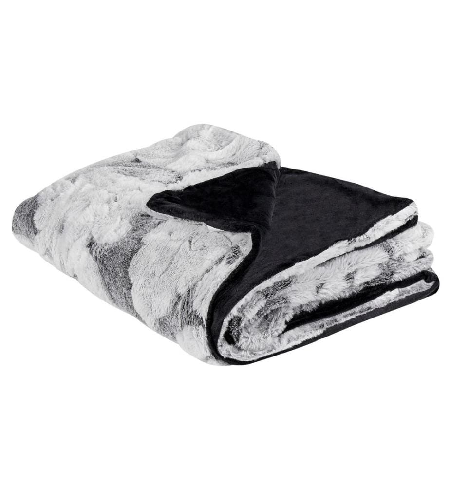 Kuscheldecke KOSI 150 x 200 cm Hellgrau