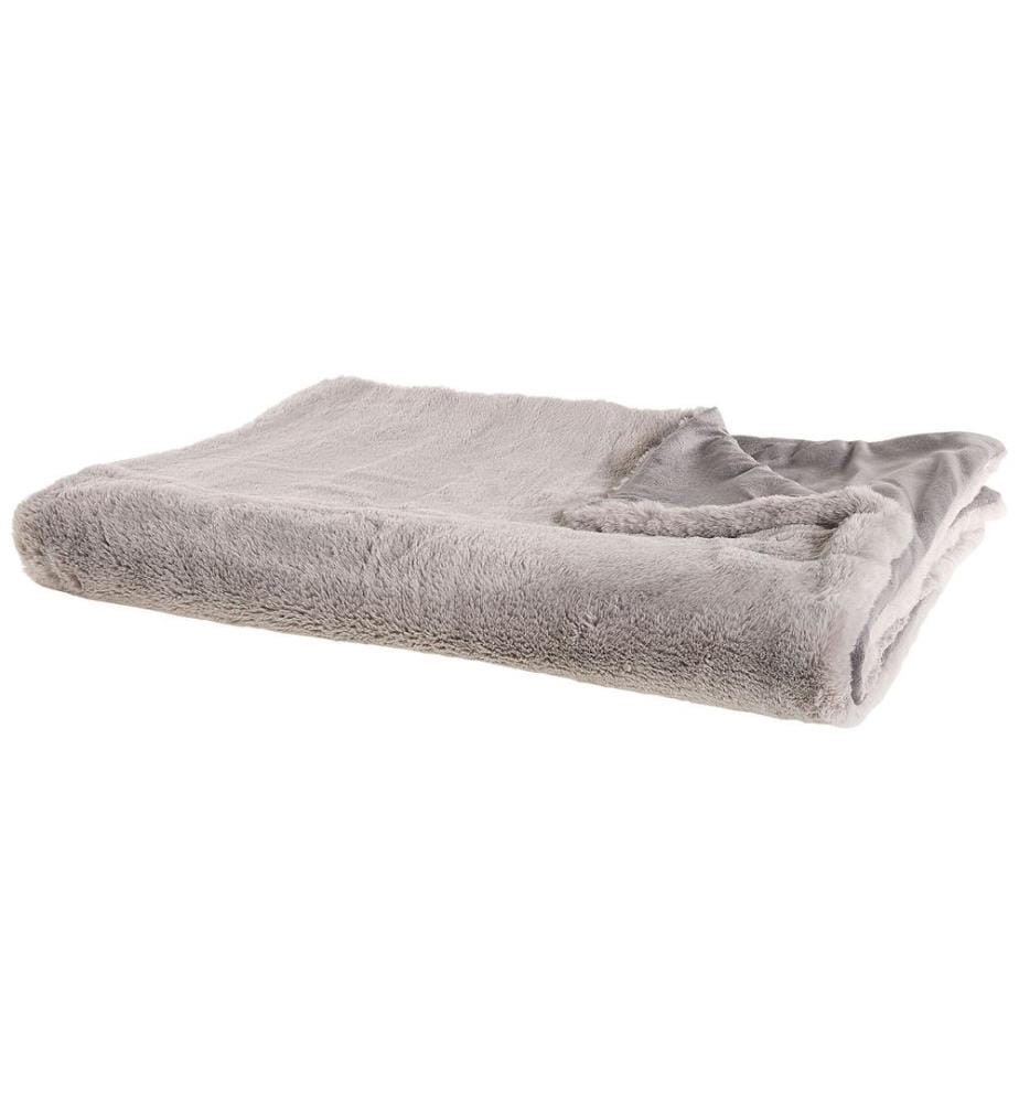 Couverture CHAAB 200 x 220 cm Gris clair