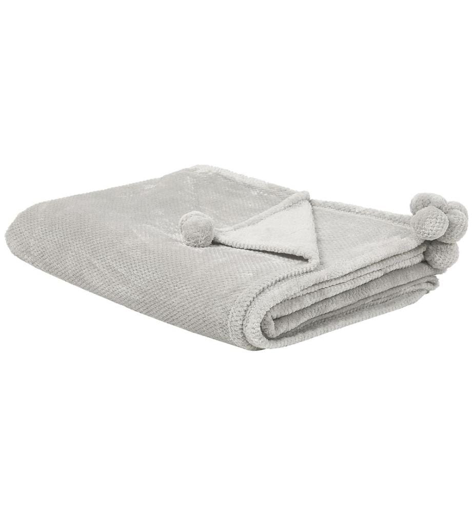 Kuscheldecke SAITLER 150 x 200 cm Hellgrau