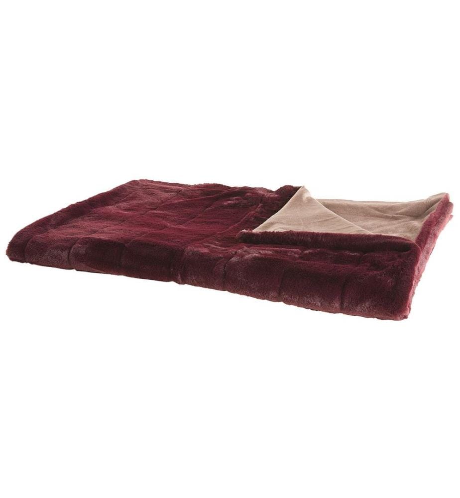 Coperta TANTAN 150 x 200 cm Bordeaux