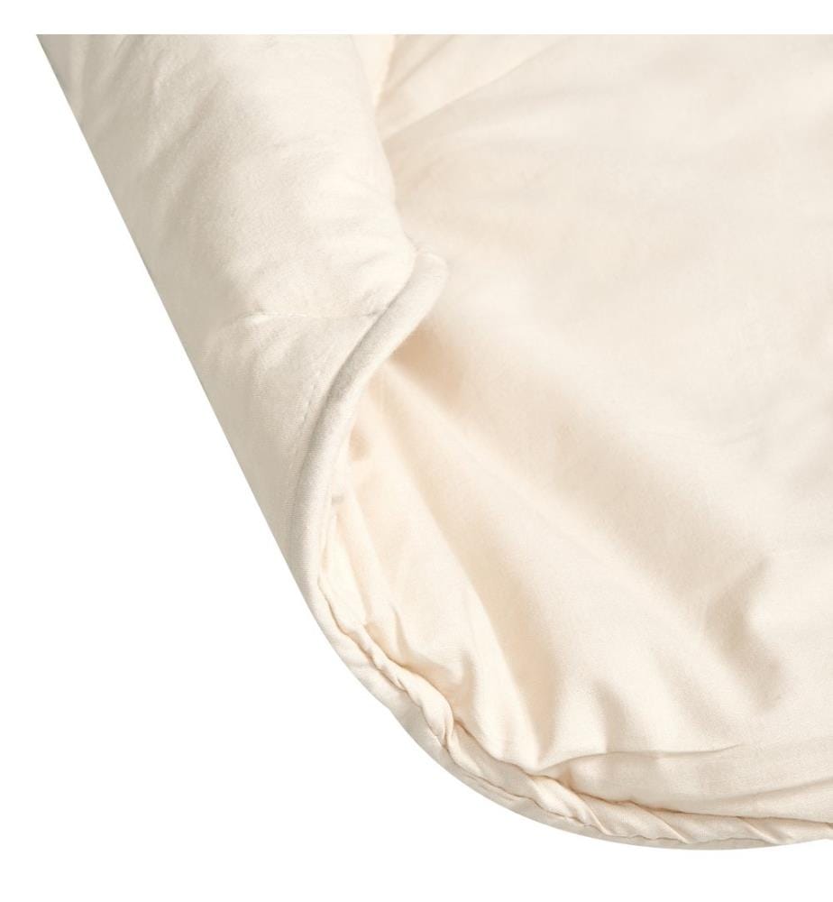 Tapis de jeu pour enfant EOLIA 110 x 110 cm Coton Blanc cassé